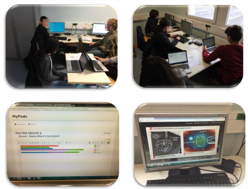 LES ÉLÈVES EN ACTION CLASSE EXPÉRIMENTATION